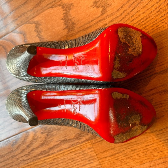 Christian Louboutin Very Prive Watersnake - Picture 12 of 13